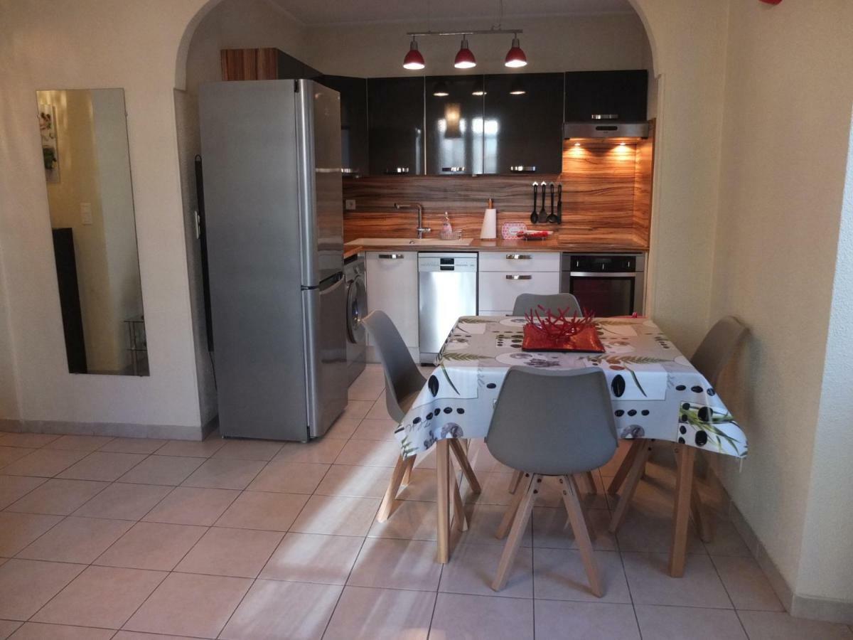Appartement Le Cernuschi Rdc Ментона Экстерьер фото
